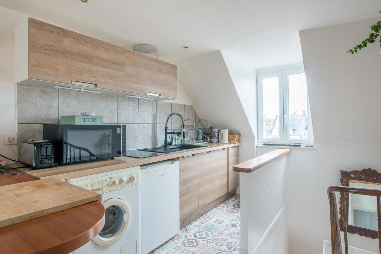 Apartamento Le Teck Deauville Exterior foto